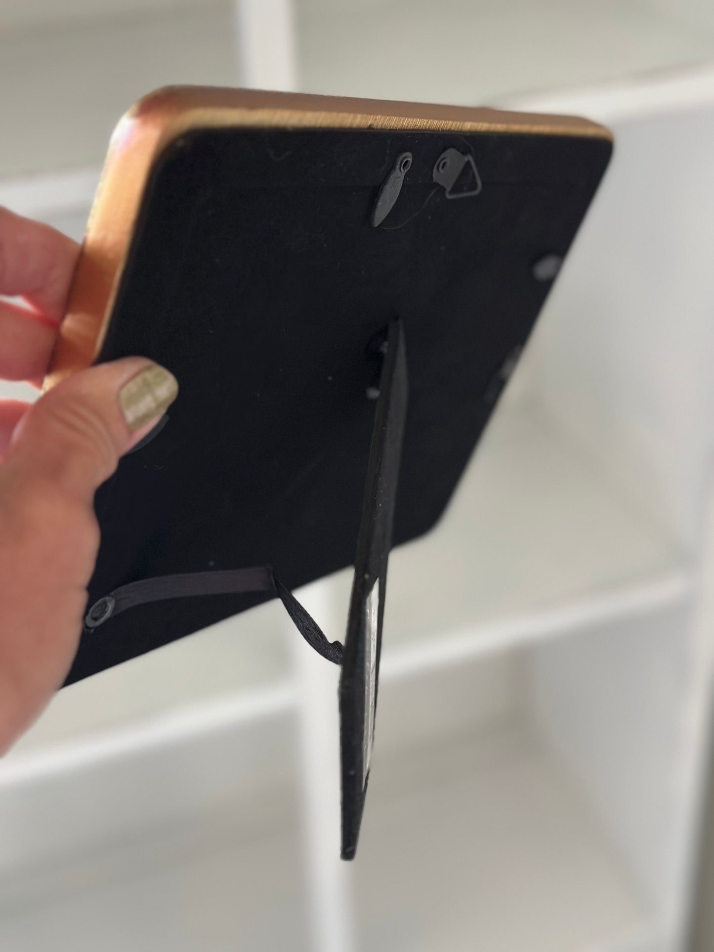 Gold Framed Pumpkin Photo 5x7