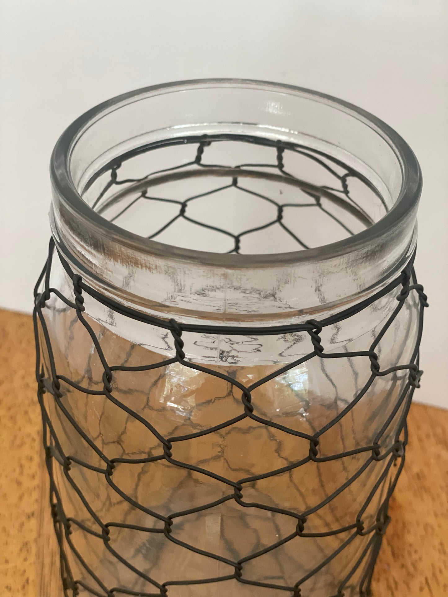 Chicken Wire Canning Jar