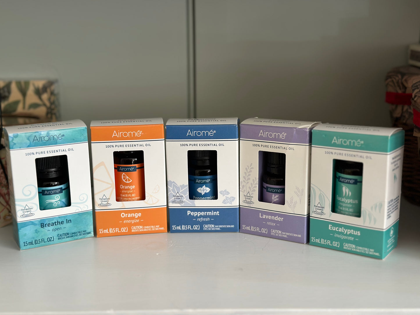 Airome 100% Essential Oil Set (5)