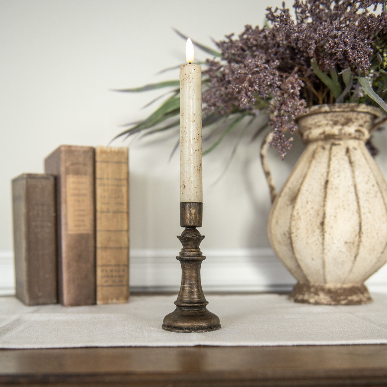 brass candle stand