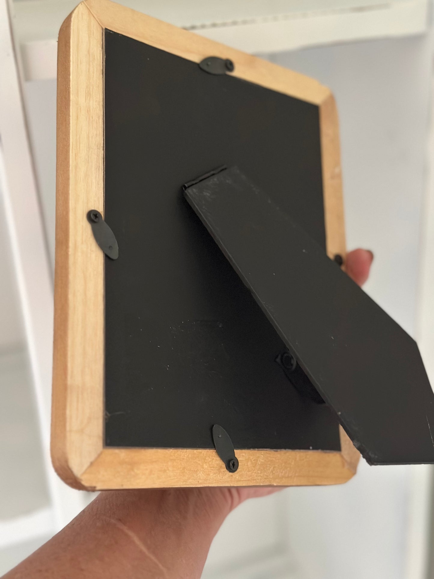 Pumpkin Wood Framed Canvas 5x7