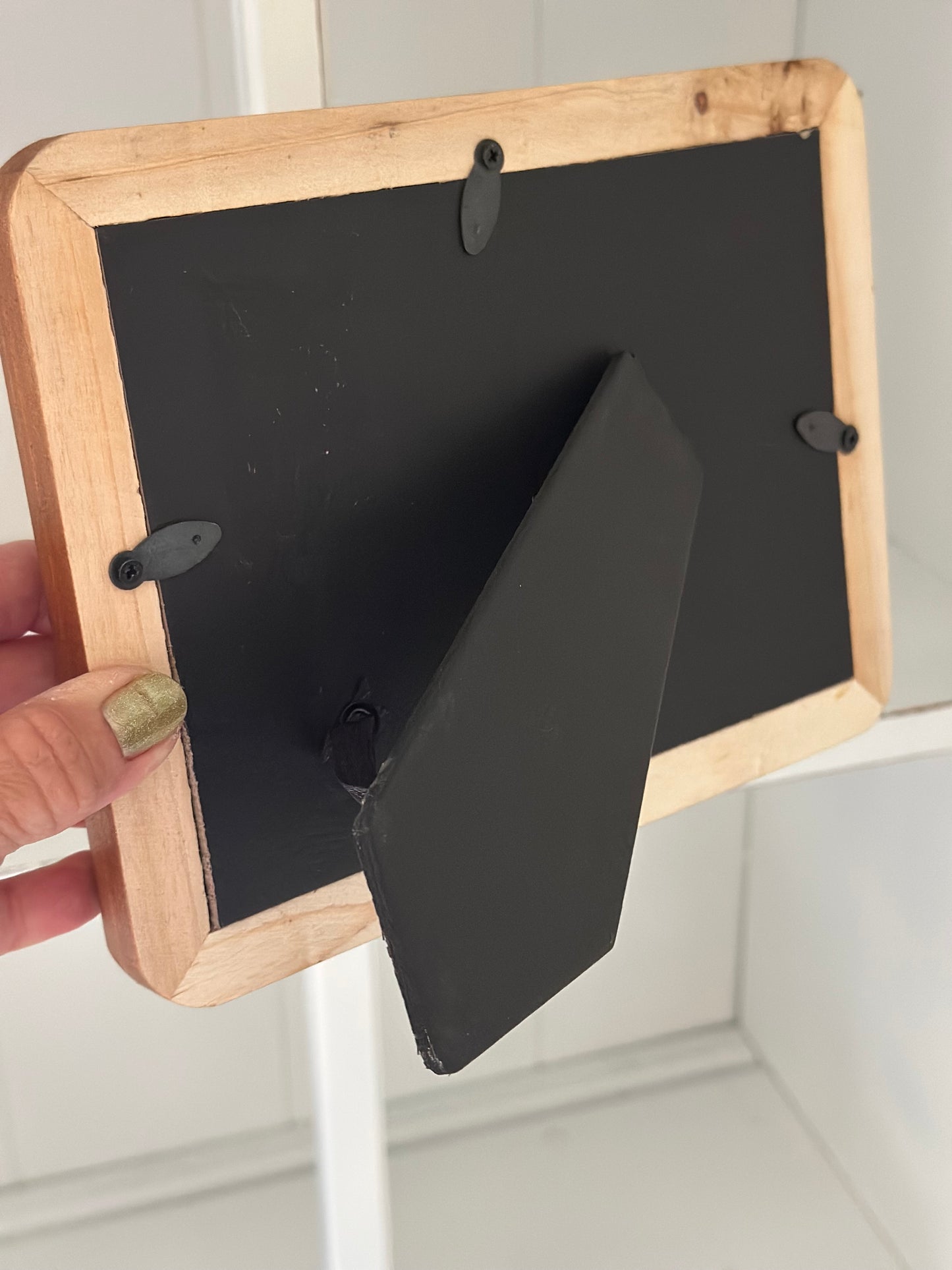 Halloween Wood Framed Art 5x7