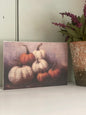 5x7 Fall Photo Canvas -Pumpkin Landscape