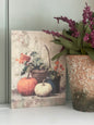 5x7 Fall Photo Canvas -Pumpkin Flower Pot