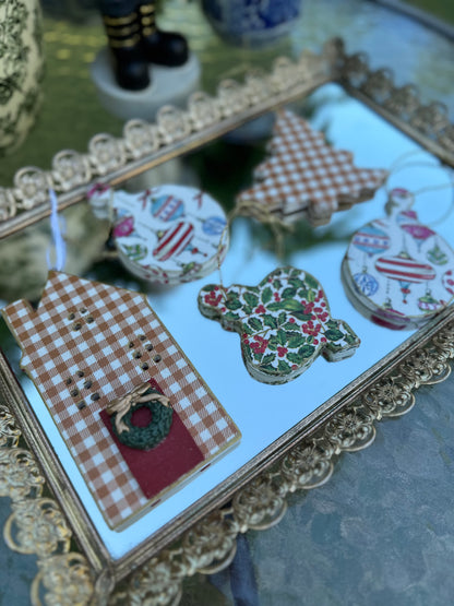 Handmade Christmas Ornament Assortment (4)