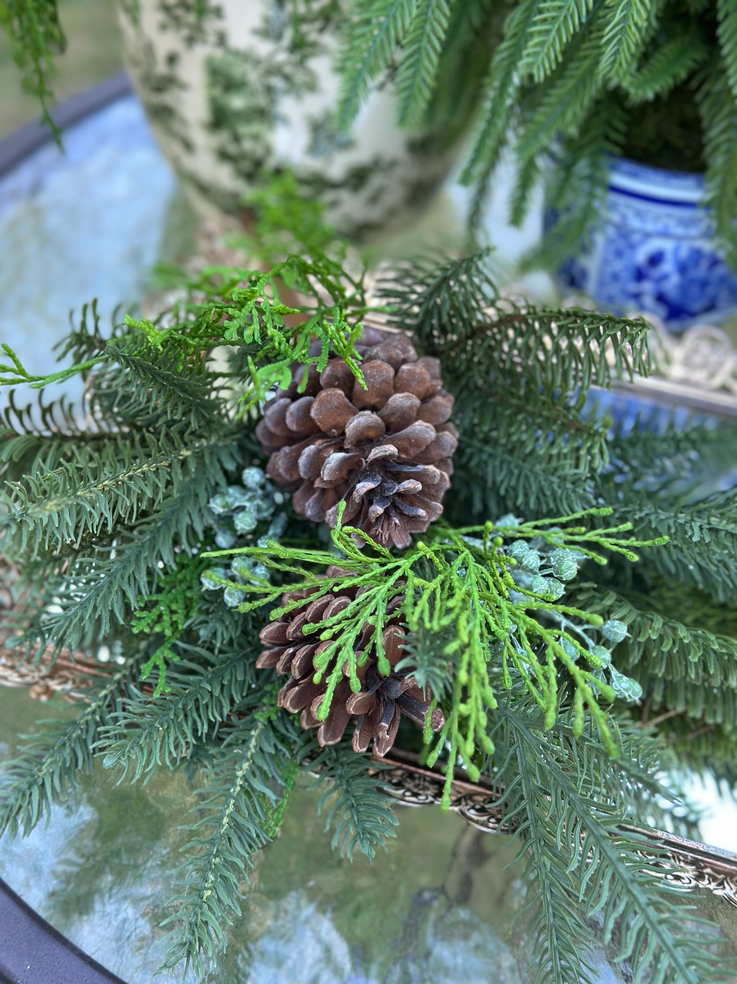 18' Angel Pine & Cypress Bush