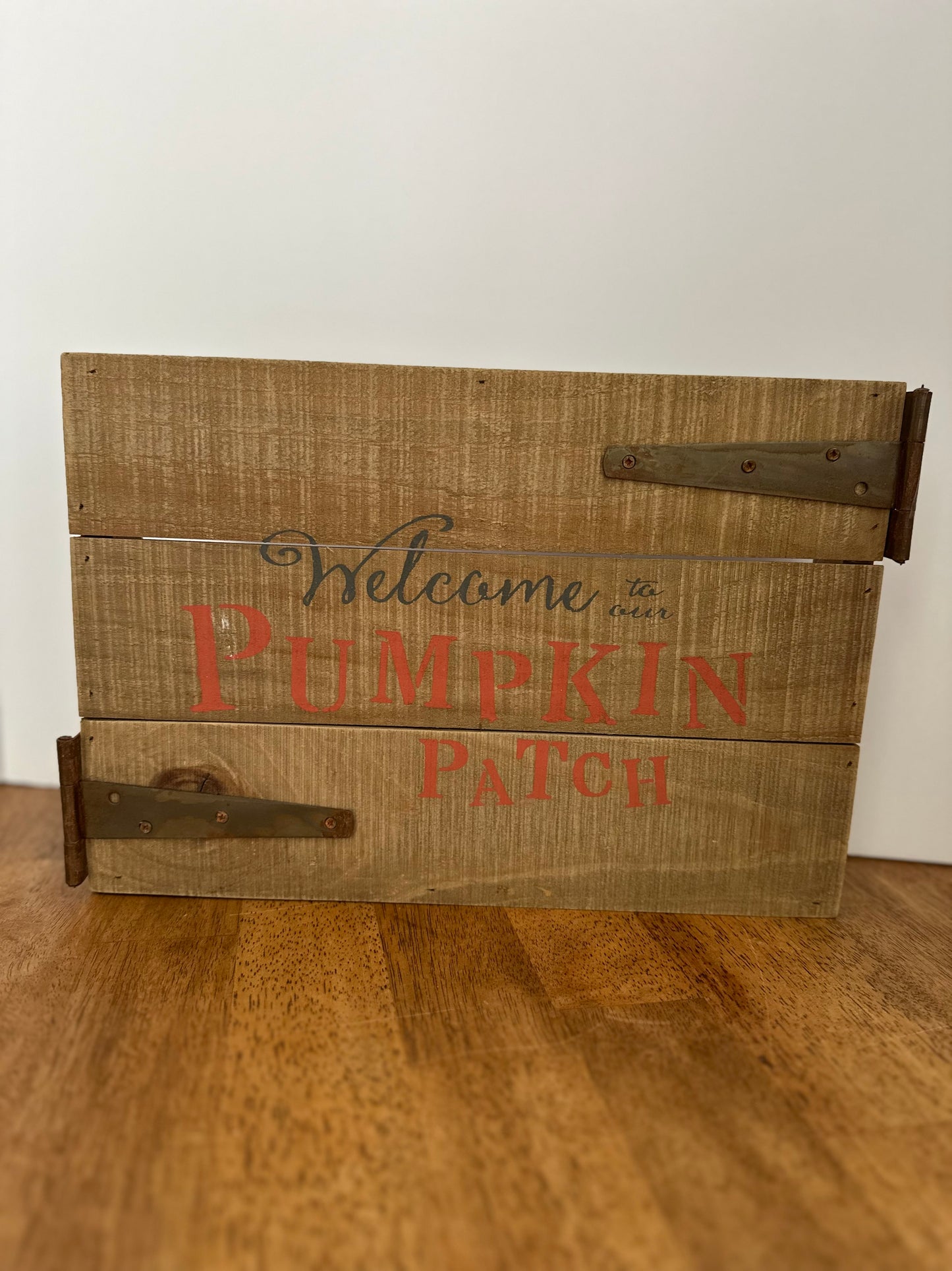 Welcome To The Pumpkin Patch Sign